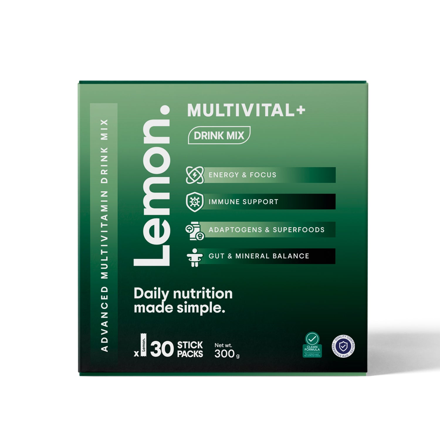 MULTIVITAL+ | Complejo Multivitamínico con Adaptógenos y Superfoods | Drink Mix