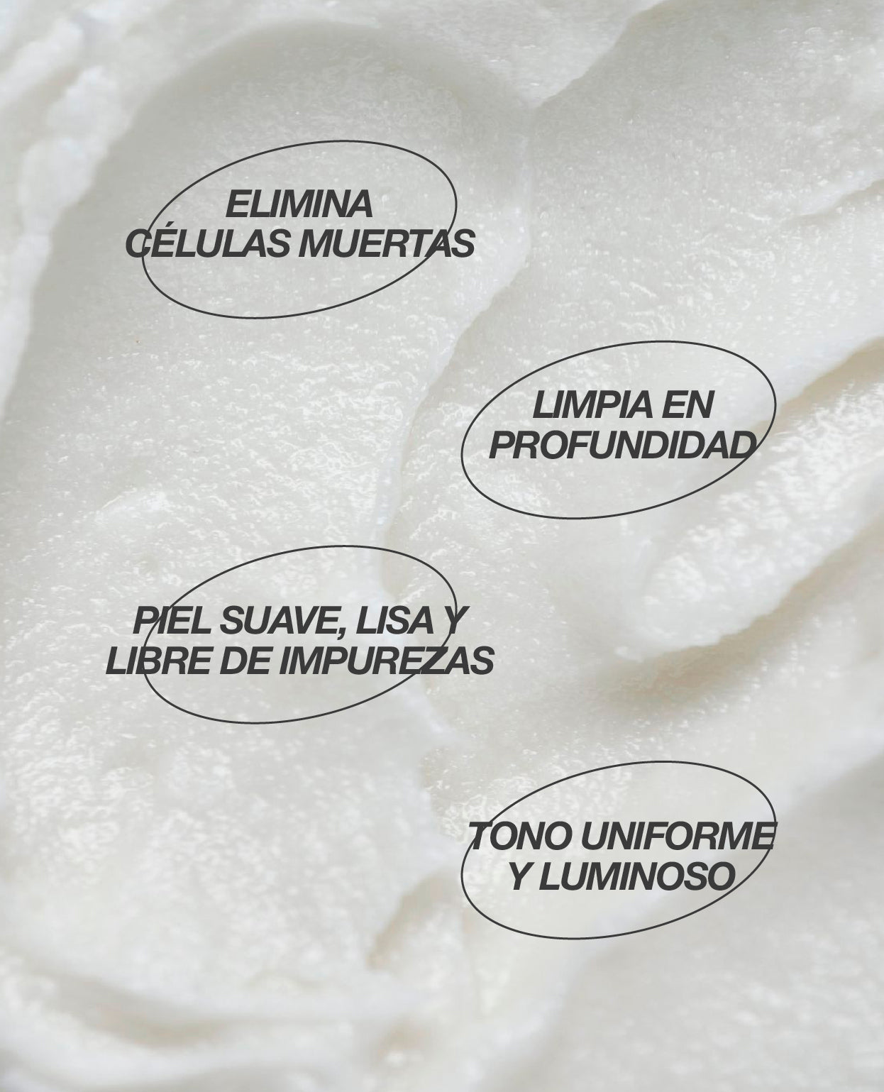 Gel exfoliante facial y corporal | Renovación Cutánea con Peeling Mecánico | 200 ml