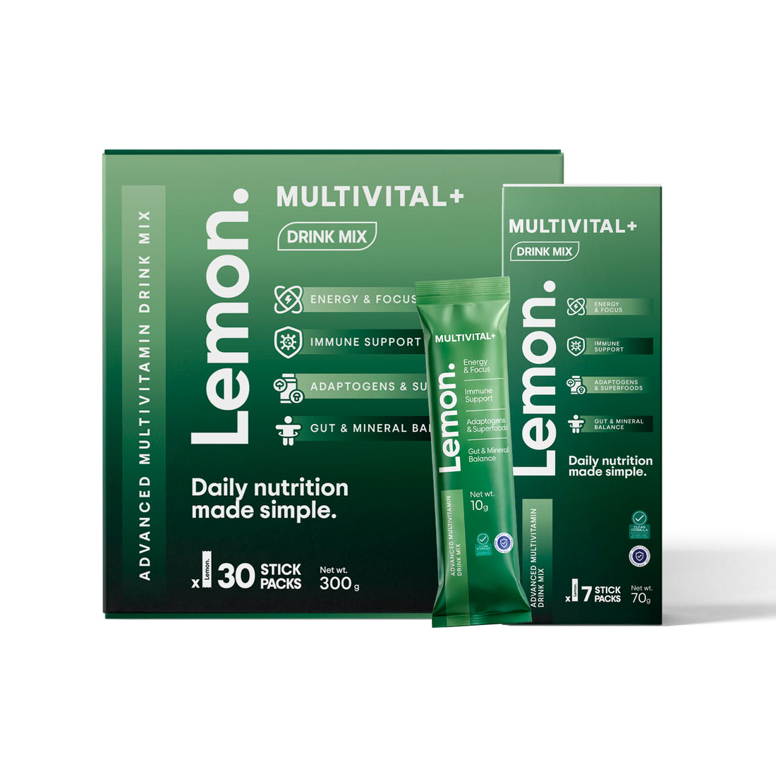 MULTIVITAL+ | Complejo Multivitamínico con Adaptógenos y Superfoods | Drink Mix